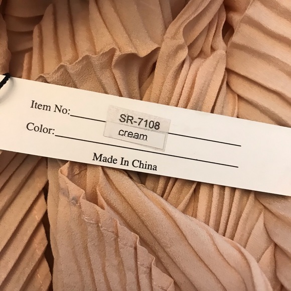 NWT Jerry T Cream Color Topper Jacket Size XL - Picture 6 of 6